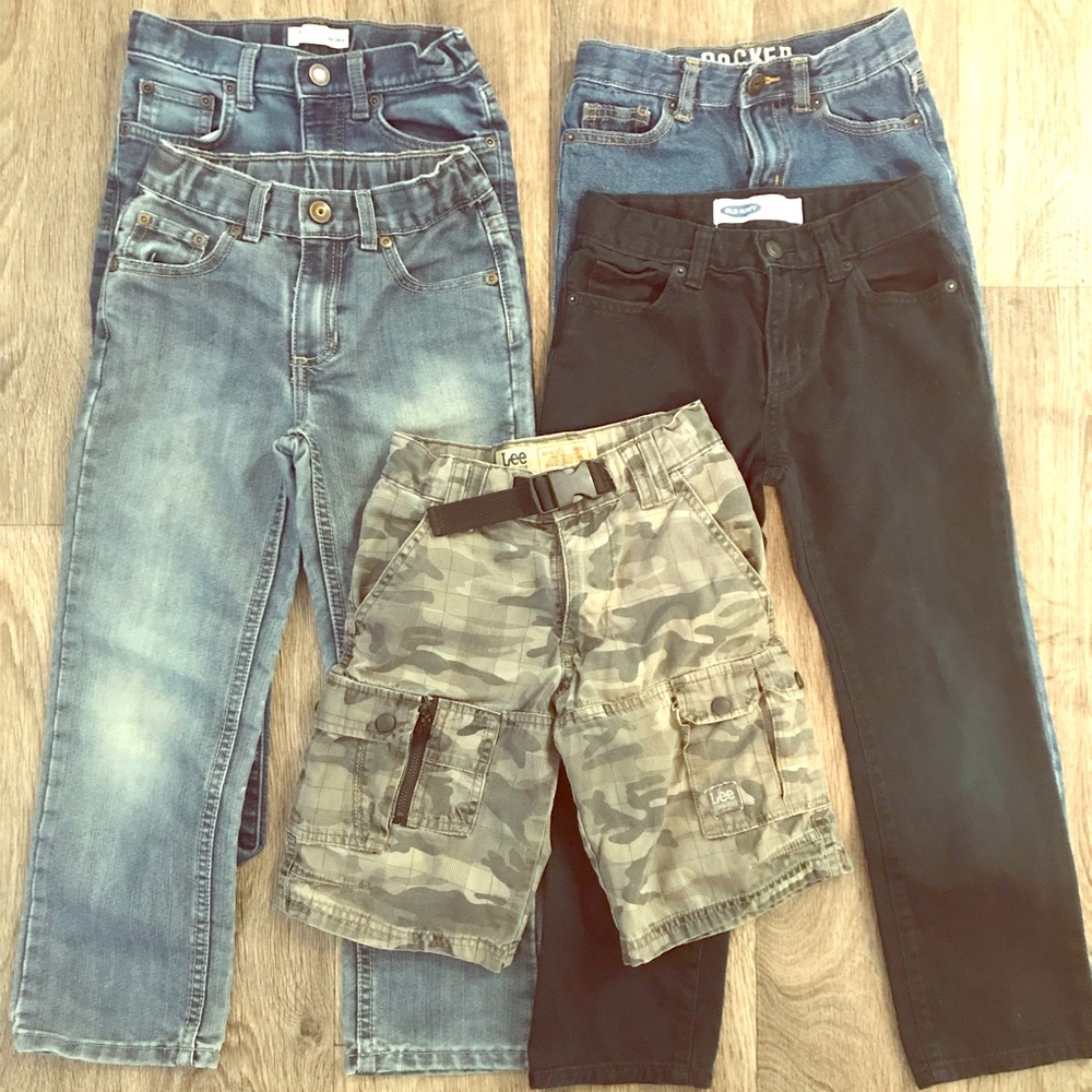 Boys size 7 jeans bundle